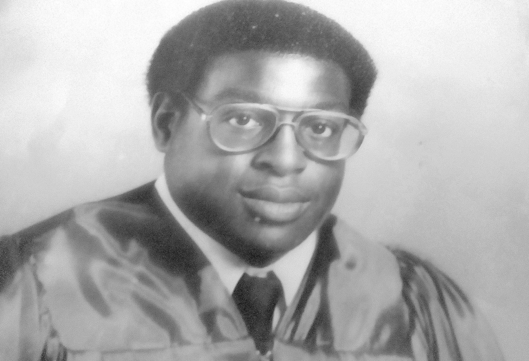 Robert’s graduation at 19 years old, 1982. Photo courtesy of Robert Arrington.