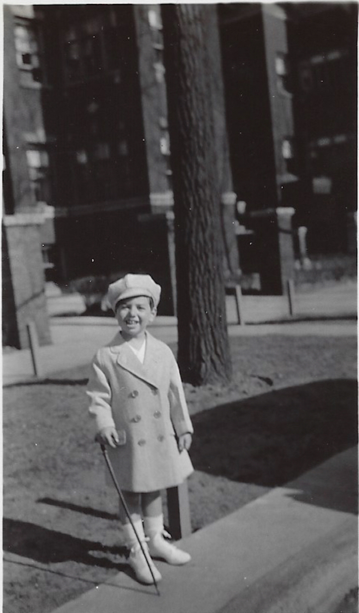 Al Baum at four years old.