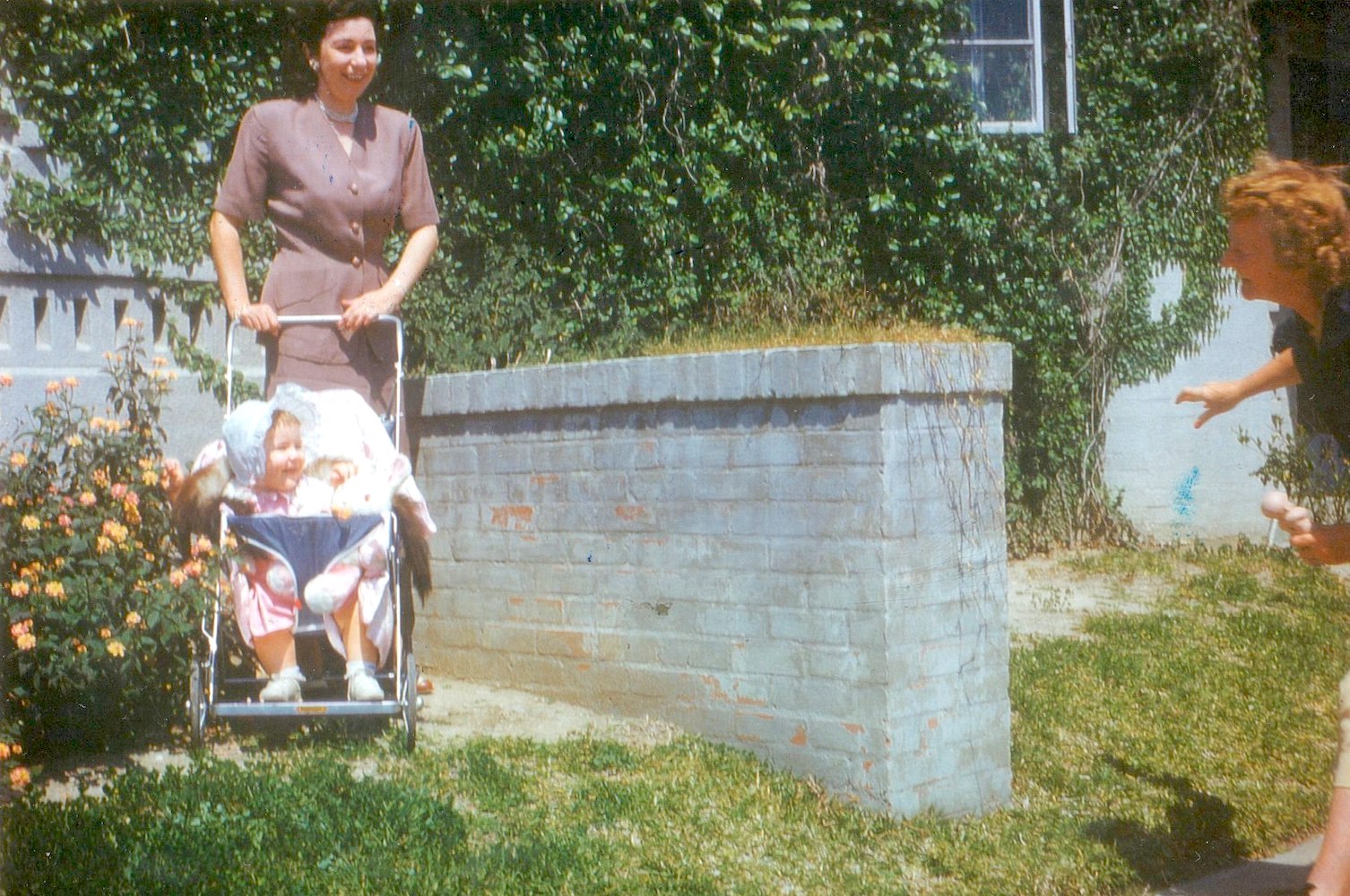 Anne and her mother, circa 1952. Photo courtesy of Anne Charles.