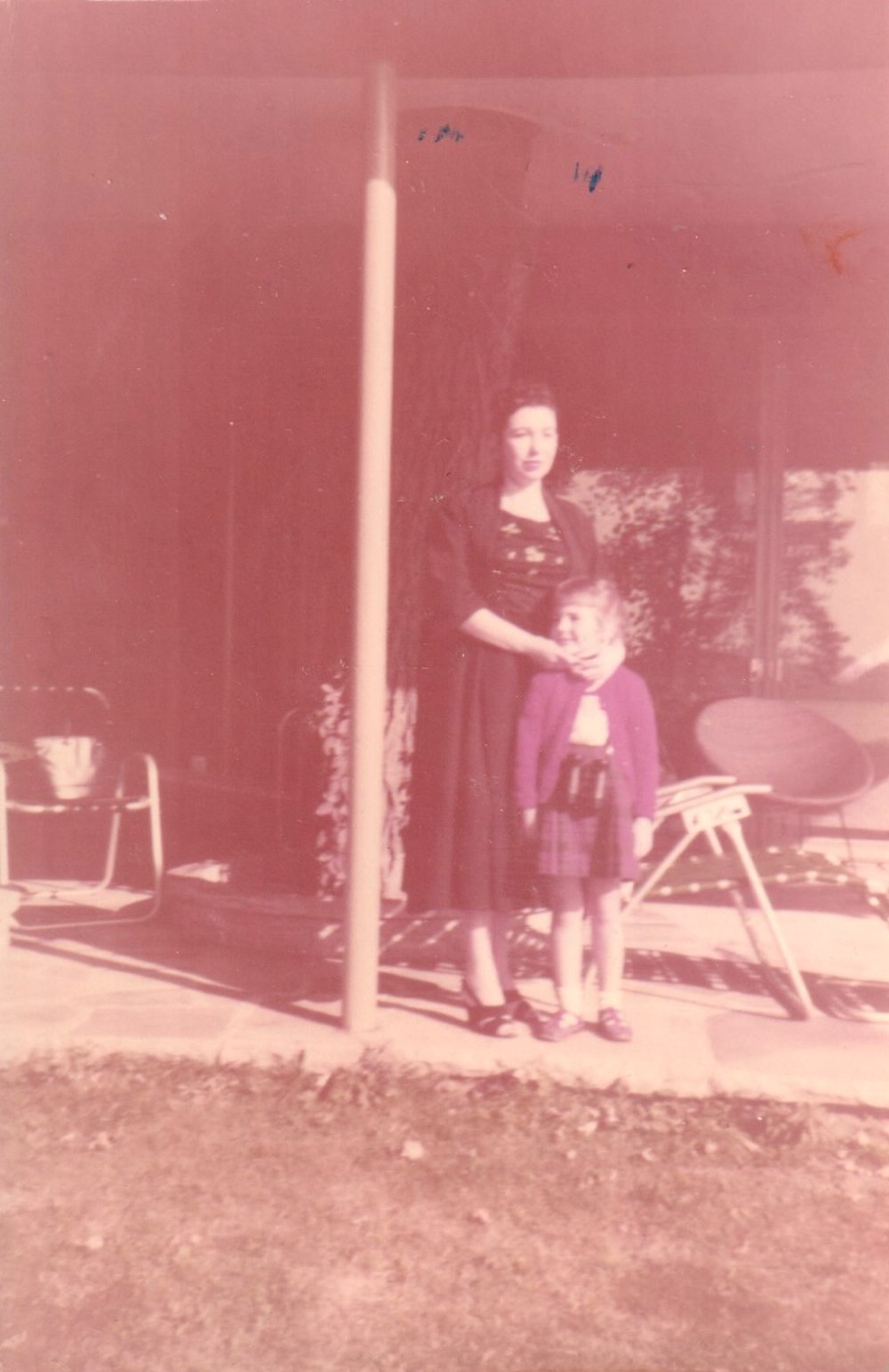 Anne and her mother, circa 1956. Photo courtesy of Anne Charles.