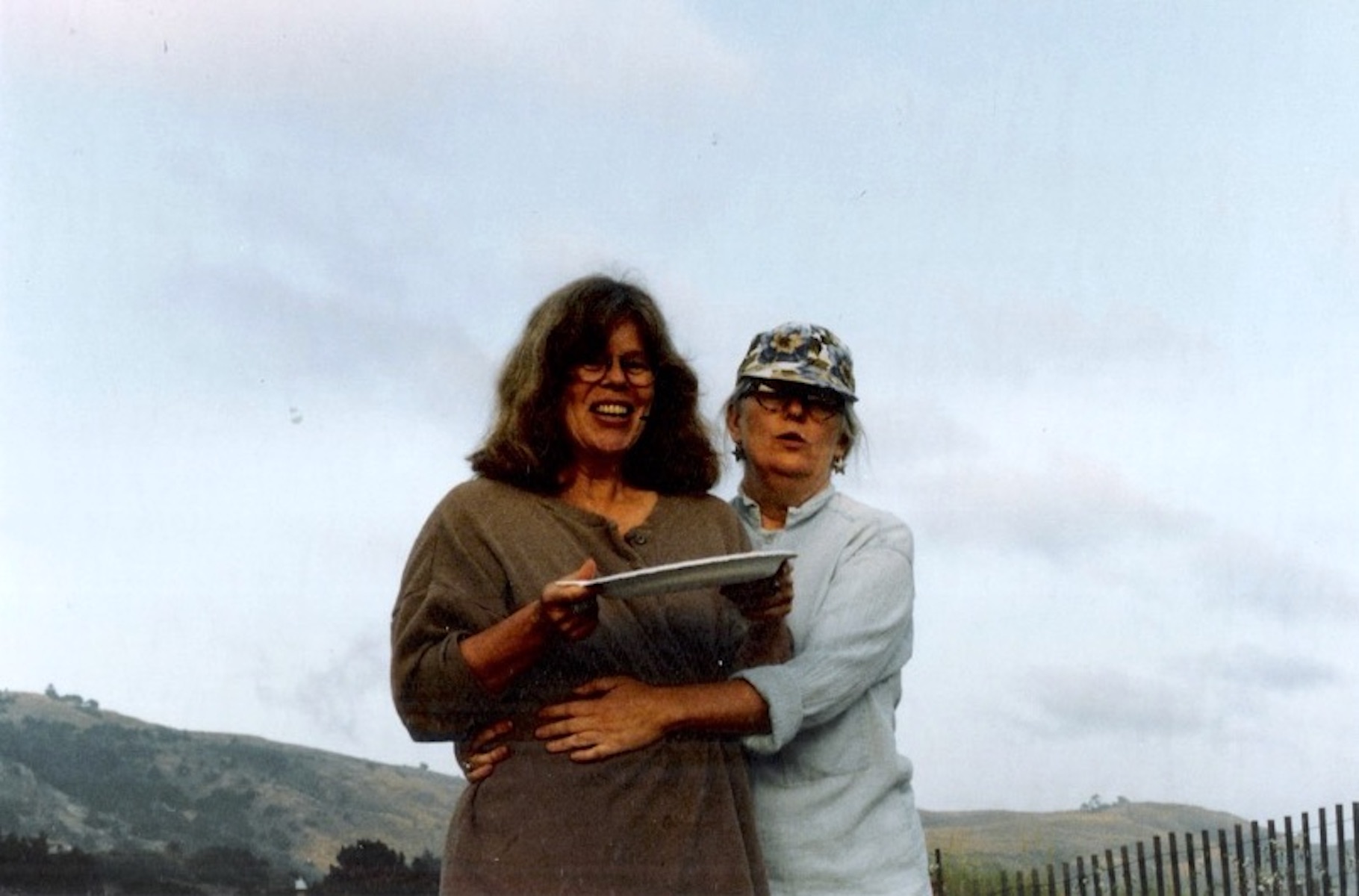 Susan with her partner Nan, 1990s. Photo courtesy of Susan Griffin.