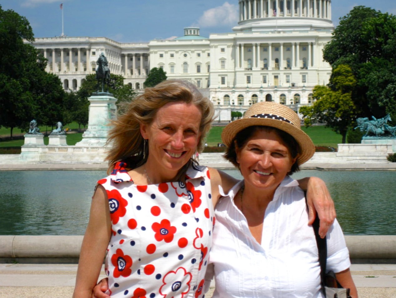 Mary O’Connor and Michela Griffo on their first real date, Washington, DC, 2010. Photo courtesy of Michela Griffo.