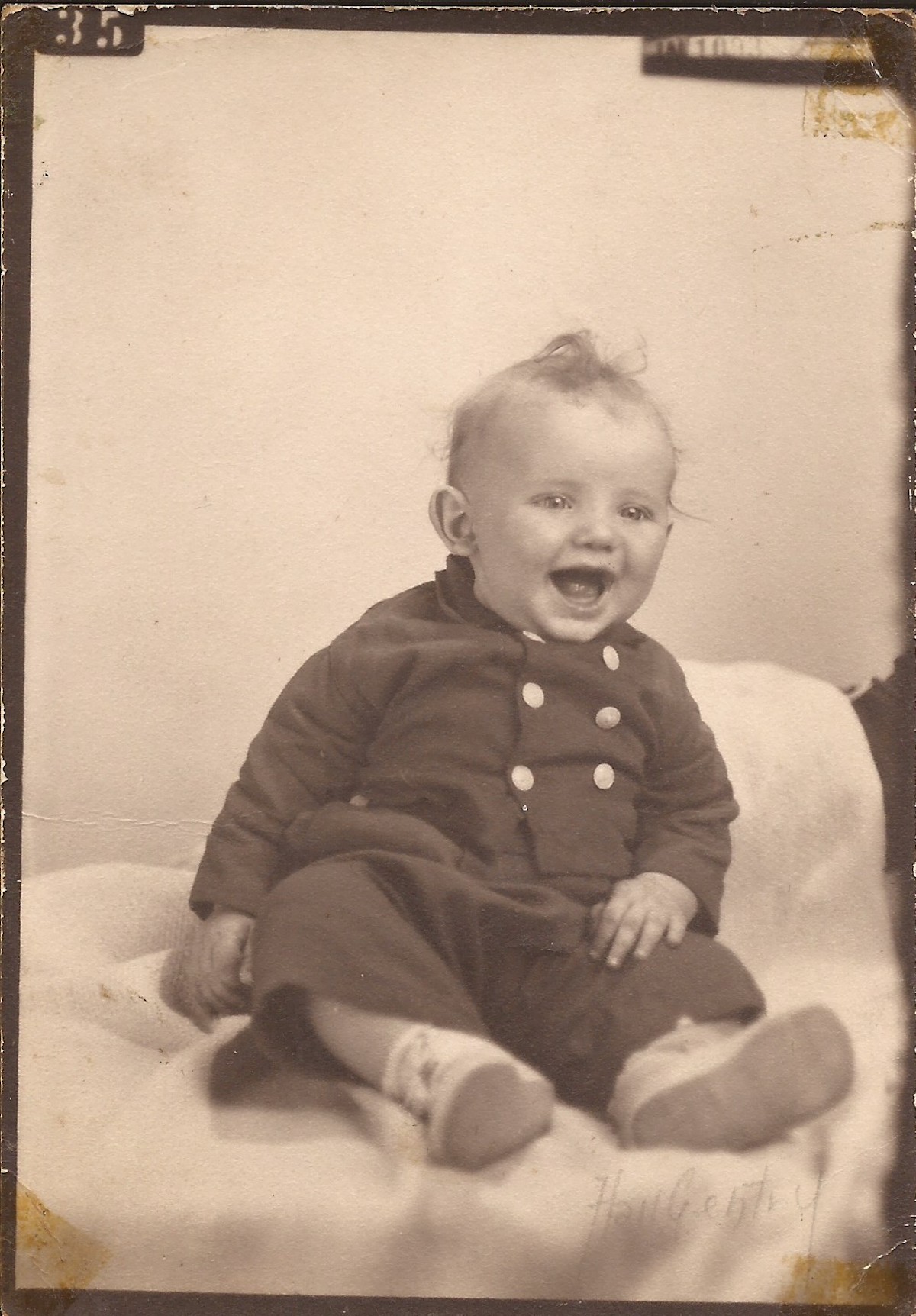 A portrait of Jack as a baby. Photo courtesy of Jack Myers.