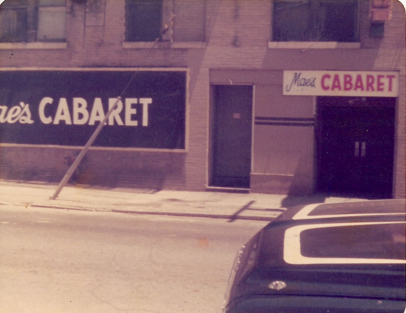 Mae’s Cabaret in downtown Jackson, MS. Photo courtesy of Jack Myers.