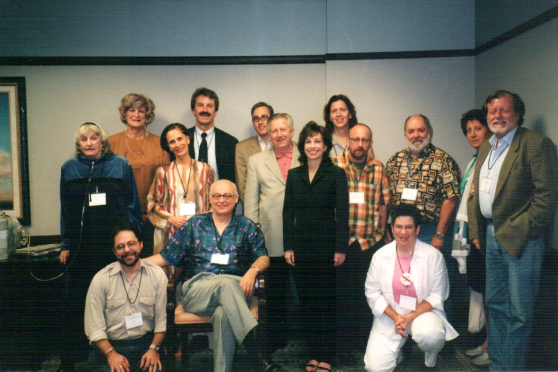 Jude Patton with WPATH [World Professional Association for Transgender Health]’s Board of Directors, 2001. Photo courtesy of Jude Patton.