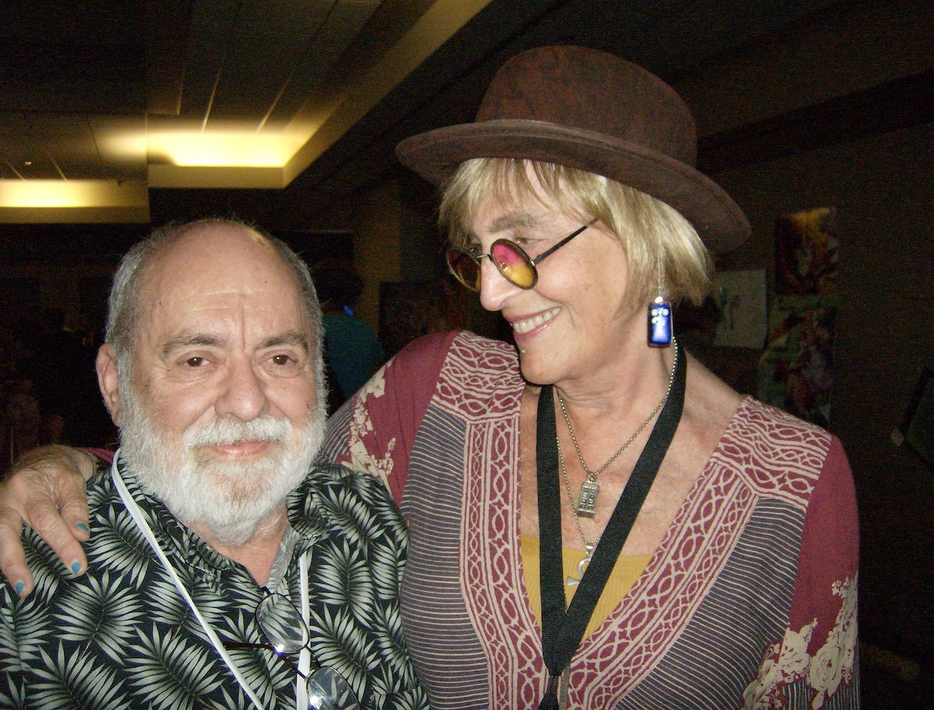 Jude Patton and Kate Bornstein at the Gender Odyssey conference. Photo courtesy of Jude Patton.