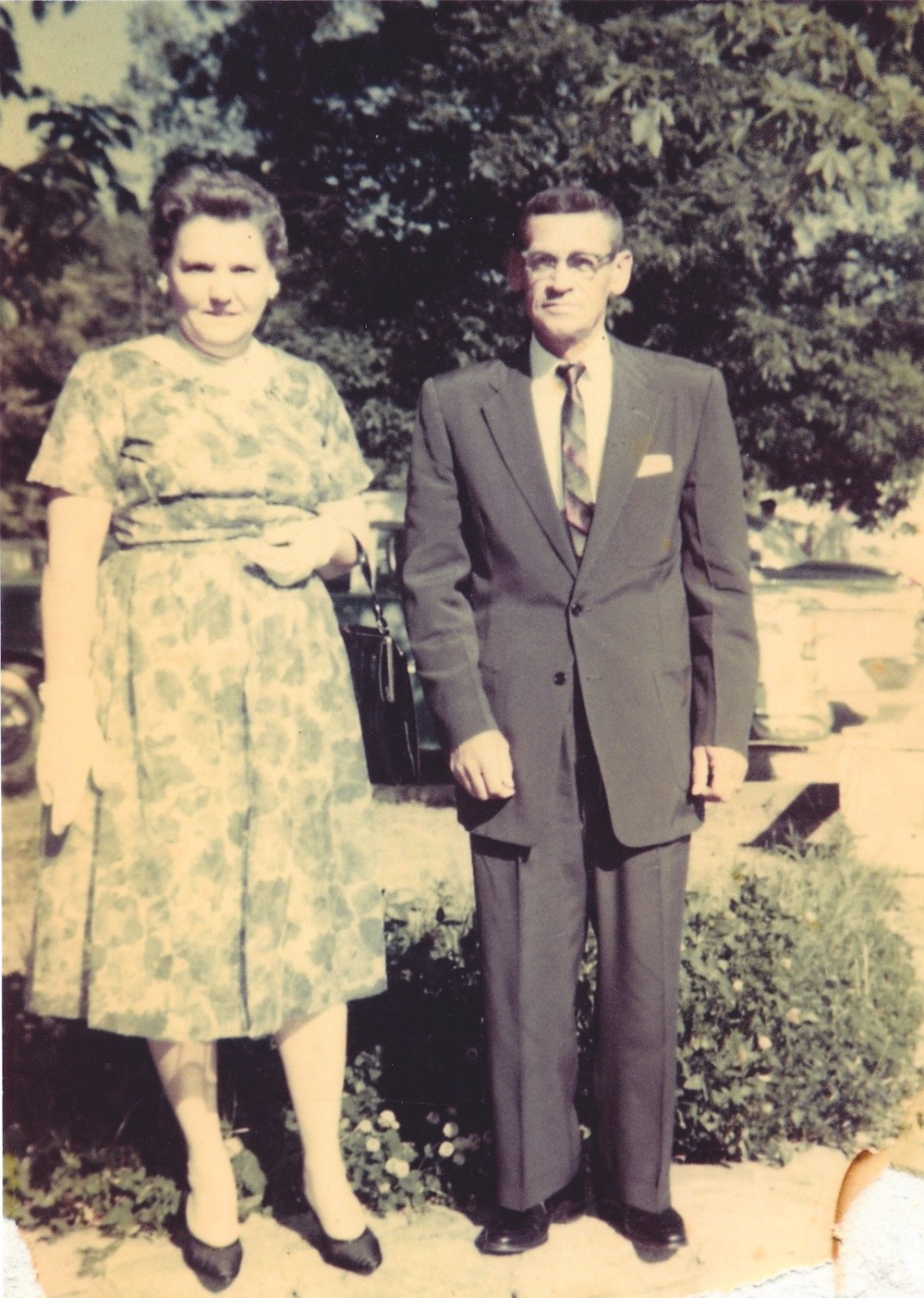 K.C. Potter’s mother and father, Amanda Potter and Paul Potter, at his college graduation for Berea College, Berea, KY, 1961.