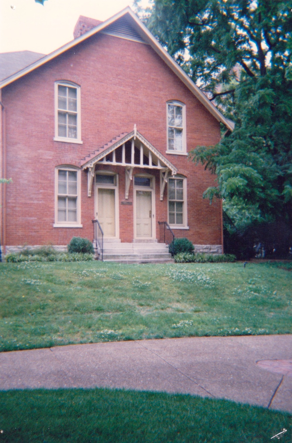 Photo of Belleview West Side Row, Campus Residence of Dean K.C. Potter and the meeting place for Lambda at Vanderbilt University, Nashville, TN. 