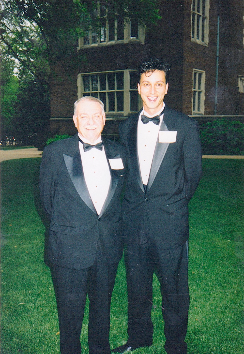 K.C. Potter and his partner, Richard Patrick Sequeira, at a Vanderbilt event a year after K.C. Potter’s retirement, Nashville, TN. 