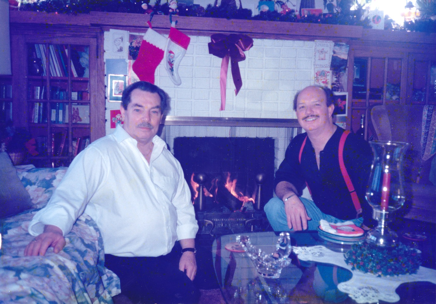 Don Quaintance and his second partner Paul, 1993. Photo courtesy of Don Quaintance. 