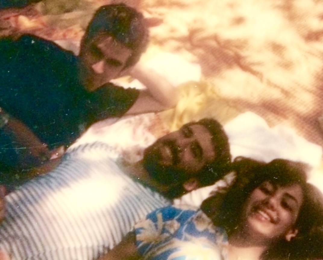 L-R: Rick Gildart, Joey Terrill, and sister Linda Terrill, 1977.