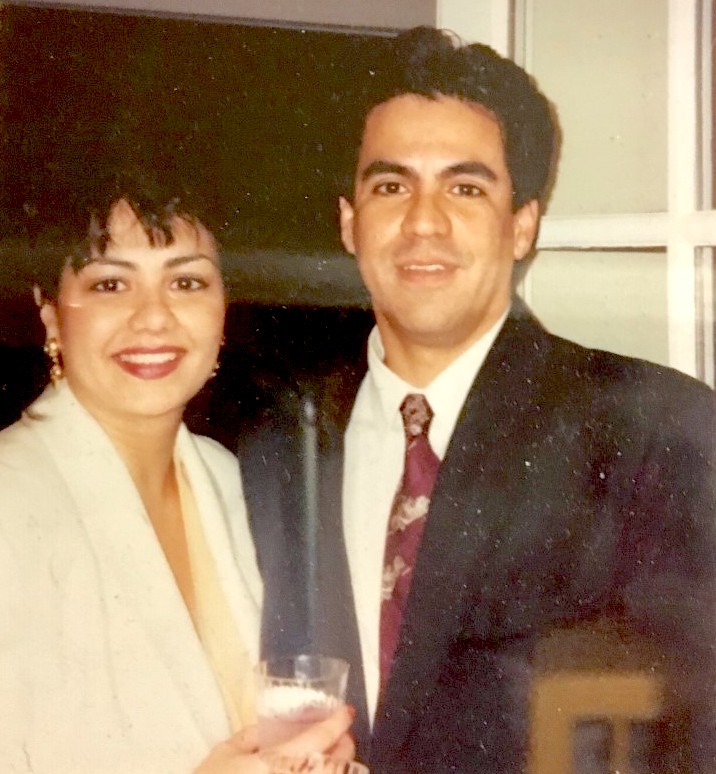 Joey Terrill and sister Linda Terrill, 1992.