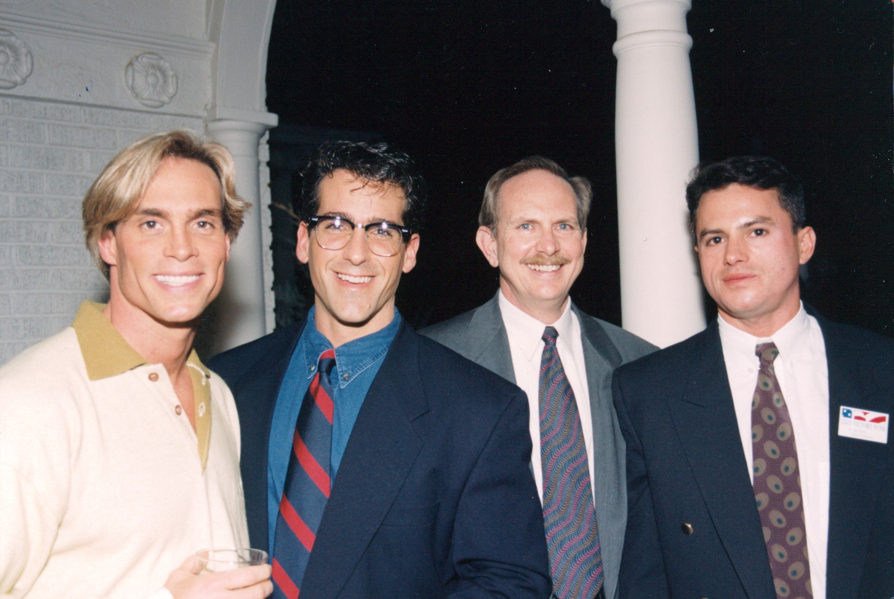 L-R: High-profile gay couple Rod Jackson and 