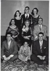 Al Baum with his father's families, circa 1952.