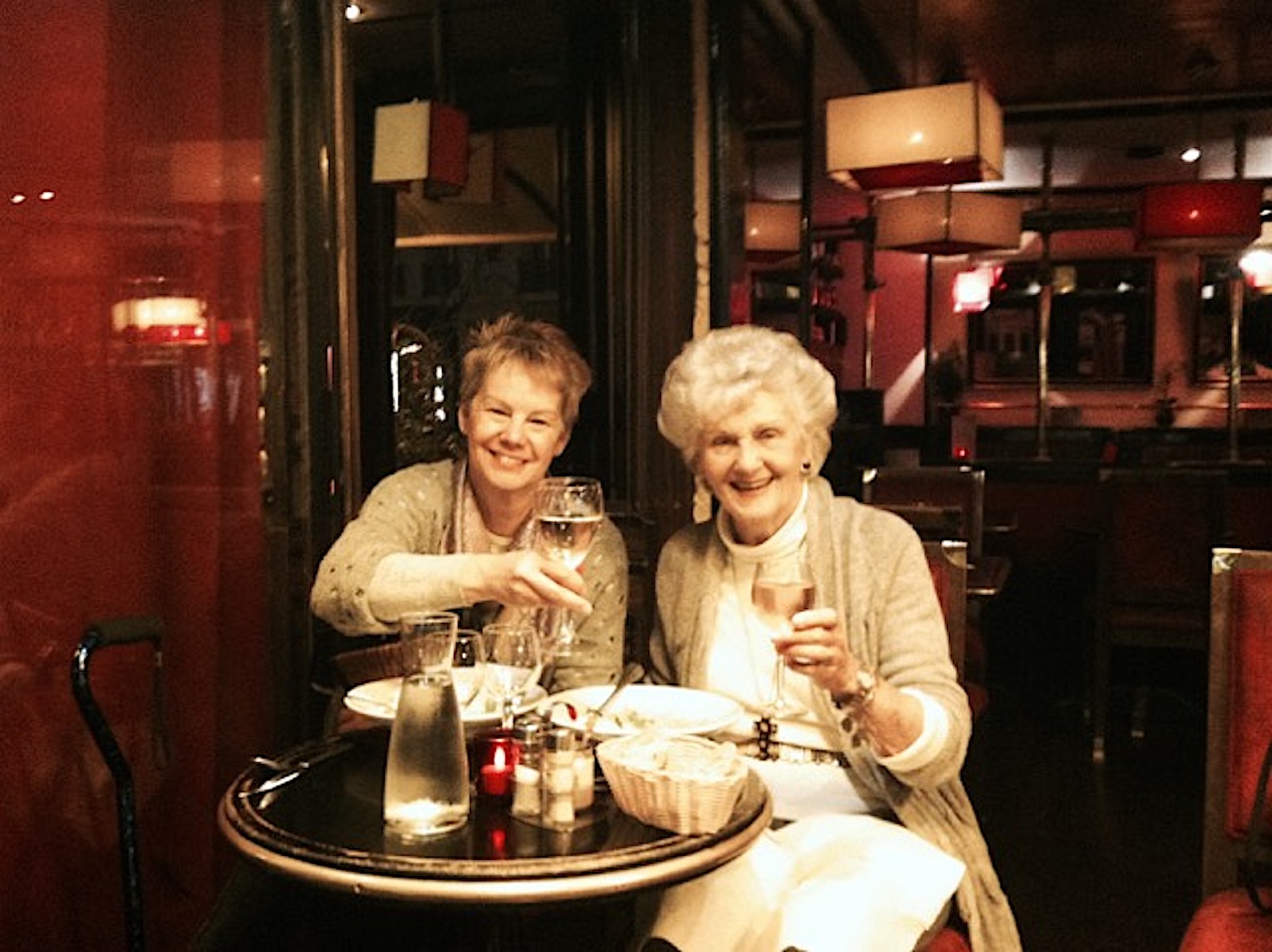 Amy Ross with her Mom at Amy’s 60th birthday celebration at their favorite bistro in Paris. Amy shares, “Travel has always been a very important part of my life.  To celebrate my 60th birthday, I lived in Paris for a month. Mom continues to be my best friend and we travel the world together. She will be 92 in July 2020, and is still going strong. She inspires me everyday.”