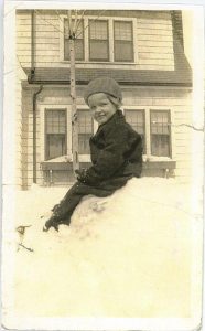 Arden Eversmeyer at age 2, Wisconsin, circa 1933.