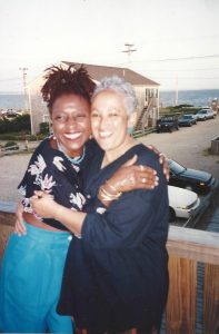 Cassandra Grant and her wife Sharon Lucas with the Salsa Soul Sisters, Provincetown, MA. Photo courtesy of Cassandra Grant.