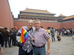 Charles Silverstein and Terrance Flynn, China, 2010.