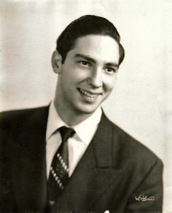 A high school graduation portrait of Charles Silverstein, age 18.
