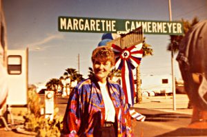 Grethe Cammermeyer running for Congress, 1998.