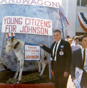 David attending the Democratic National Convention for the Mississippi Freedom Democratic Party, Atlantic City, NJ, 1964. Photo courtesy of David Mixner.