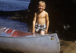 Dean Hamer as a young boy.
