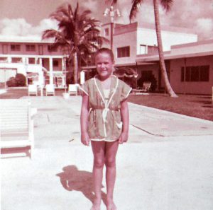 Diana Nyad, age 7. Courtesy of Diana Nyad.