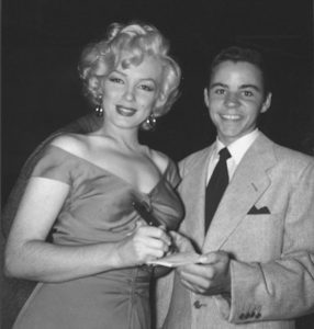Marilyn Monroe and Don Bachardy.