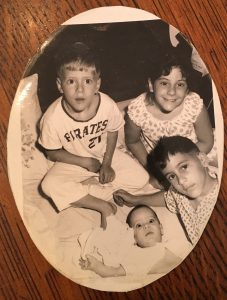 Evan Wolfson with siblings, 1965.