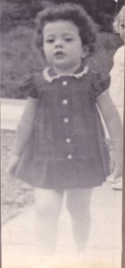 Jan Edwards as a young girl.