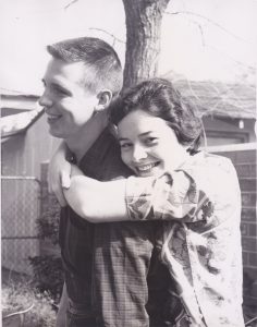 Jim and Jan Edwards, 1963.