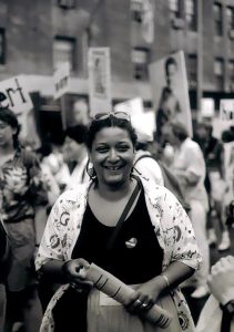 Jewelle Gomez at Pride, 1989, New York, NY.