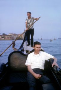 John McDonald in Venice around 1969.