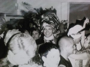 Juan-Manuel Alonso at a wedding ceremony to his late ex (before gay marriage was legal) during a “Party of 1003 Nights” at his home, 1989, San Francisco, CA.