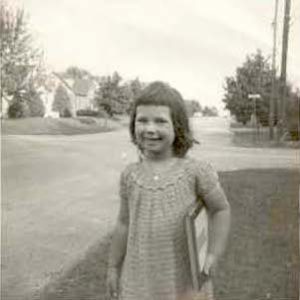 Loraine at 4-years-old. Photo courtesy of Loraine Hutchins.
