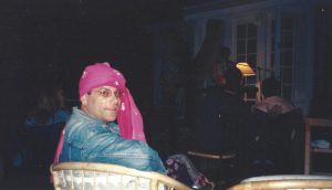 Luigi Ferrer hosting Radical Faerie gathering, 2001, Kelpie in Miami, FL.