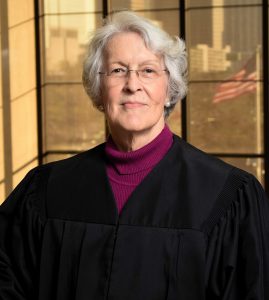 Phyllis Randolph Frye as Judge, 2017. Photo Credit: bobrosetxaol.