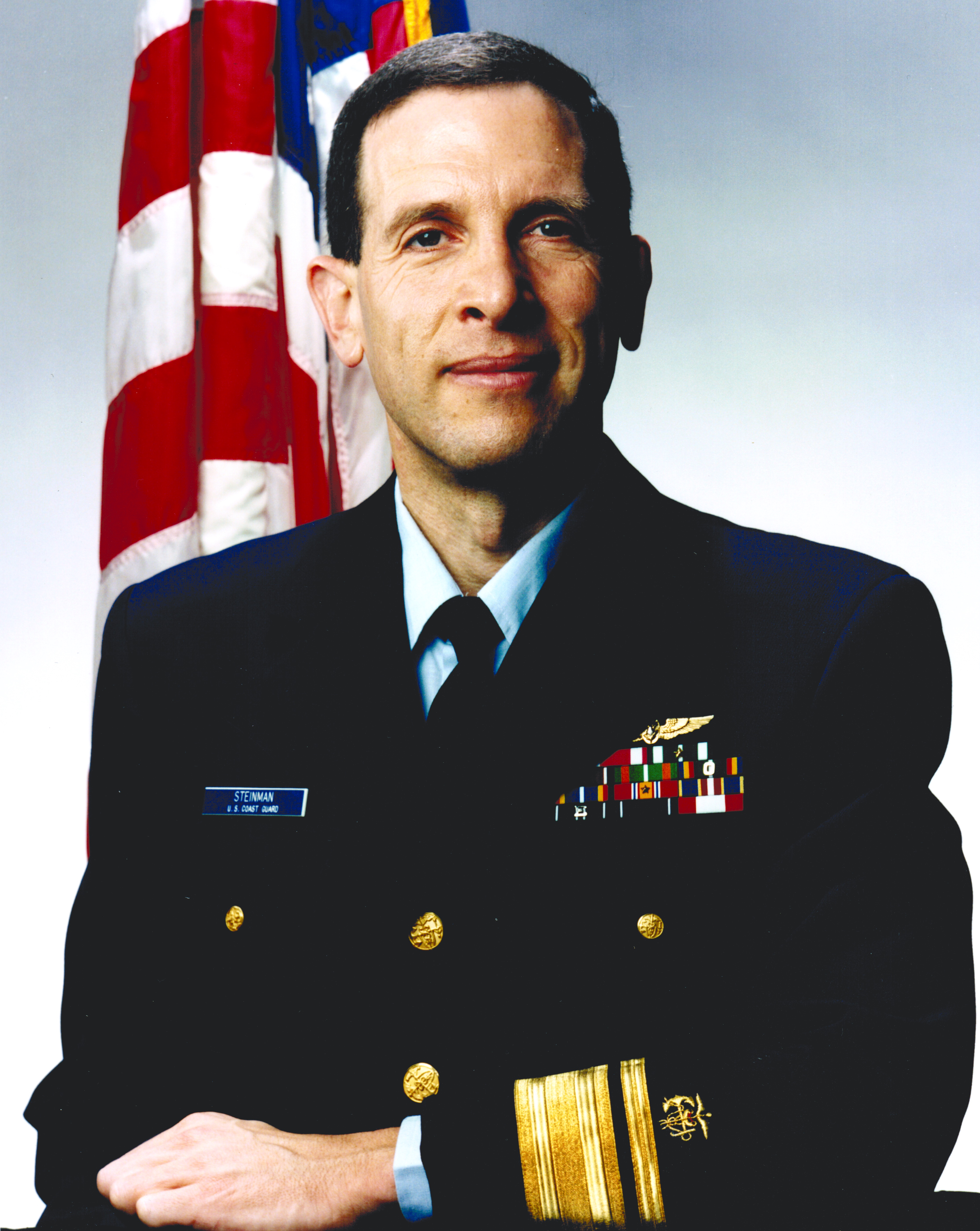 Alan’s official Coast Guard portrait photograph following his promotion to the rank of Rear Admiral and to the position of Director of Health and Safety, U.S. Coast Guard Headquarters, Washington, DC, 1993.