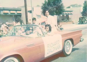 Richard loves parades—as Honorary Mayor of El Sereno, he connects with the crowds in the Northeast Los Angeles community.