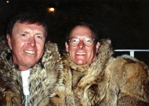 L-R: John McDonald and Rob Wright, 1989, Beaver Creek, CO.