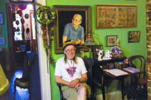 Stewart Butler at his home, 2011, New Orleans, LA.