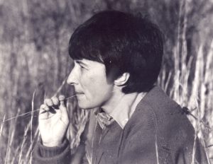 Suzanne Pharr at Huckleberry Farm, 1973, Arkansas.