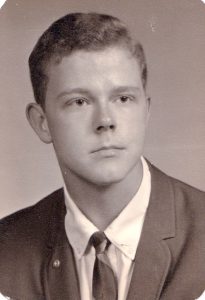 Wiliam Lindsey’s high school graduation photo, 1968.