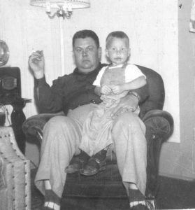 Zeek Taylor with father Z.W. Taylor.
