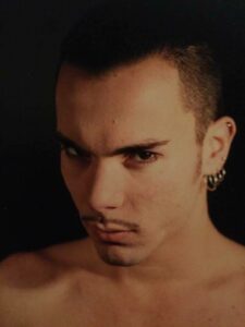 A promotional portrait of Mehmet for his band Salamander. Photo courtesy of Mehmet Sander.