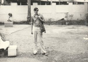 David in Chiang Mai, Thailand (where he taught school), 1970-71.