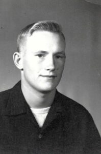 Brett’s father at age 16, 1952. Photo courtesy of Brett Bigham.