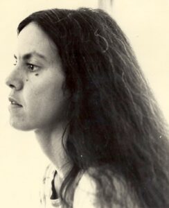 Carolyn Brandy, 1975. Photo courtesy of Carolyn Brandy.