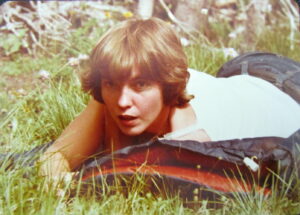 Jay newly clean and sober on a camping trip in the Rocky Mountains, Colorado, 1977. Photo courtesy of Jay Kyle Petersen.