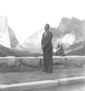 Judy’s Abdo’s father, Earl Clare Ulrich, Yosemite. Photo courtesy of Judy Abdo.